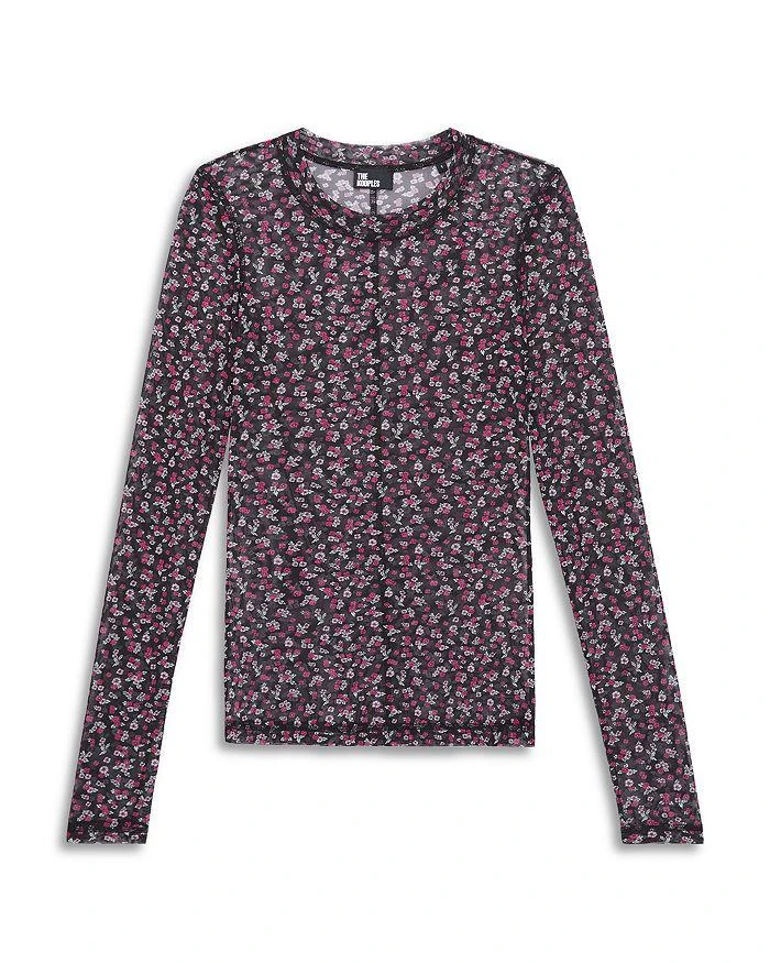 The Kooples Printed Long Sleeve Top 8