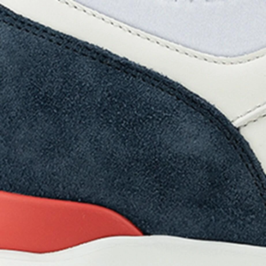 Isaia Calfskin-Suede Amalfi Sneakers 8