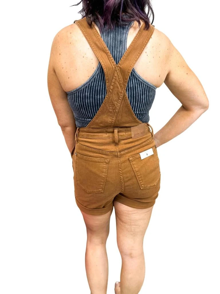 Judy Blue Moments Overalls In Mocha 2