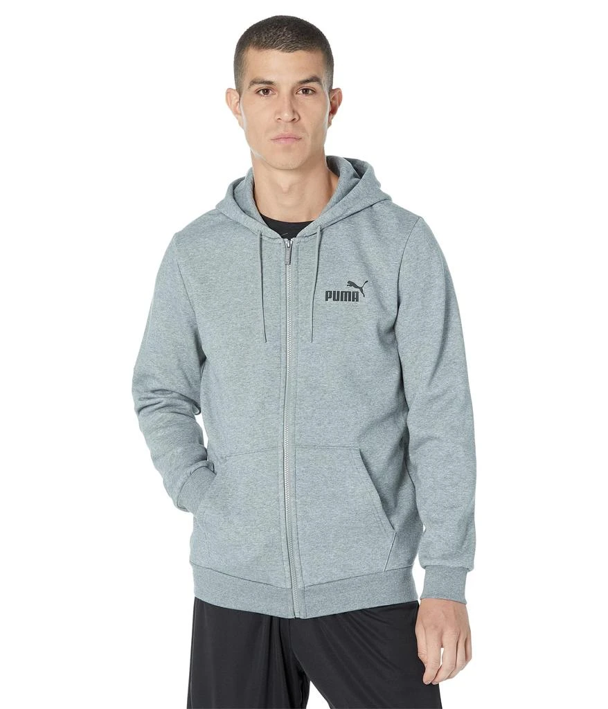 PUMA Essentials Small Logo Full Zip Fleece Hoodie 1