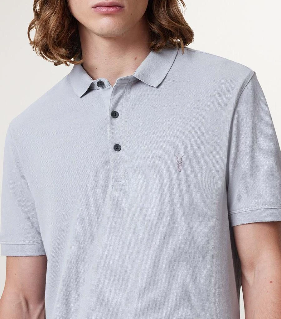 ALL SAINTS Organic Cotton Reform Polo Shirt 5