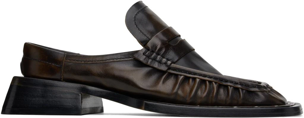 MIISTA Brown Isla Loafers 1