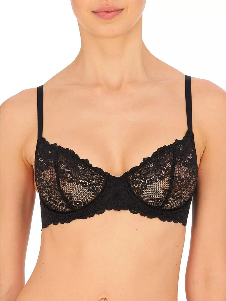 Natori Heavenly Lace Convertible Balconette Bra 1