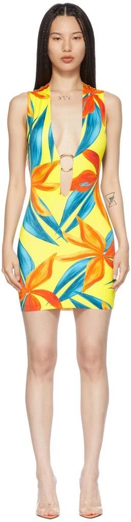 louisa ballou multicolour ring mesh dress NWT LOUISA BALLOU LOW TIDE LS SINGLE LAYER MESH COLORFUL DAY DRESS SIZE XS $465