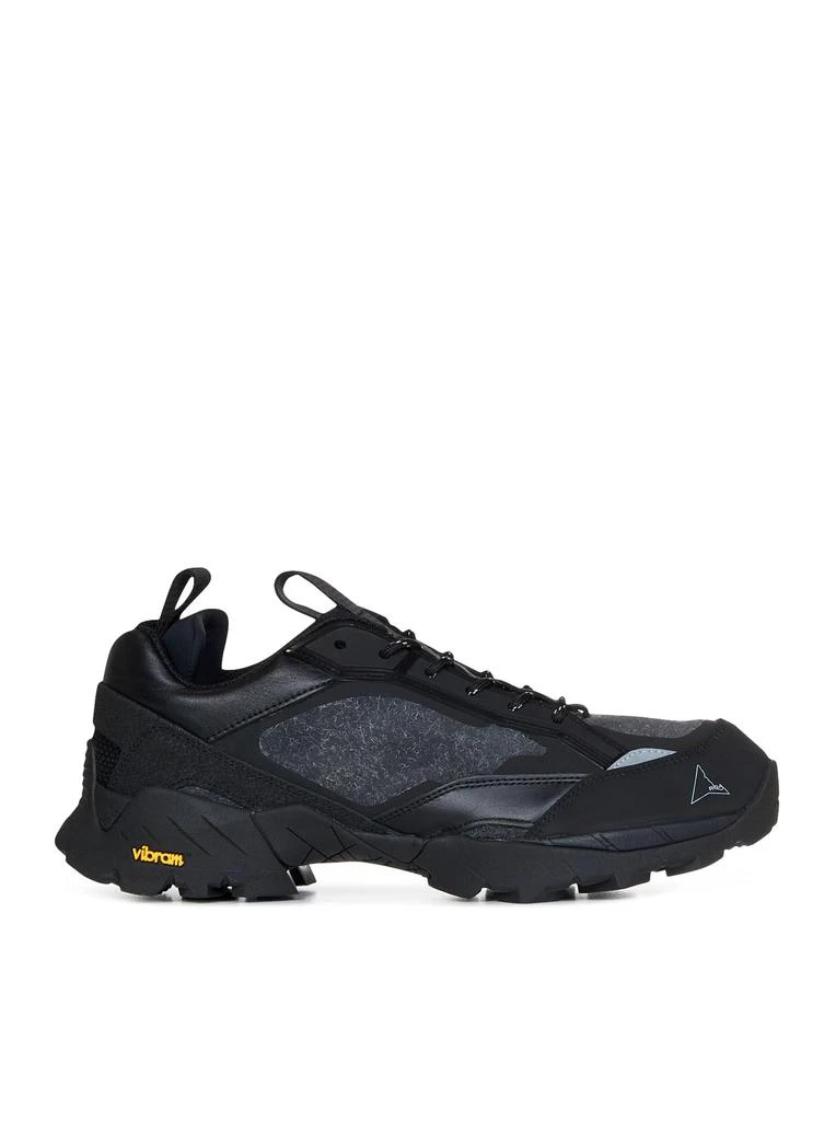 Roa Hybrid trekking shoes in black long 1