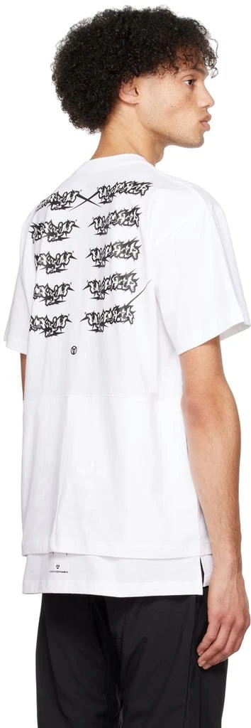 Acronym White Layered T-Shirt 3