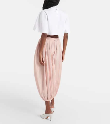 Alaïa Cotton turtleneck top 3