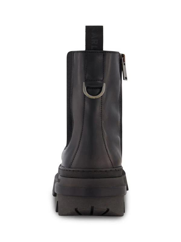Karl Lagerfeld Paris Paris White Label Leather Chelsea Boots 5
