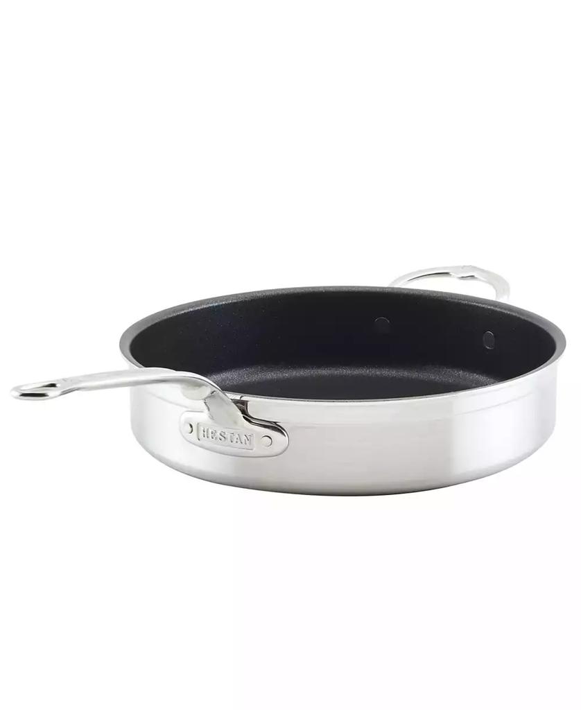 Hestan ProBond Clad TITUM® Stainless Steel Nonstick 5-Quart Covered Saute Pan with Helper Handle