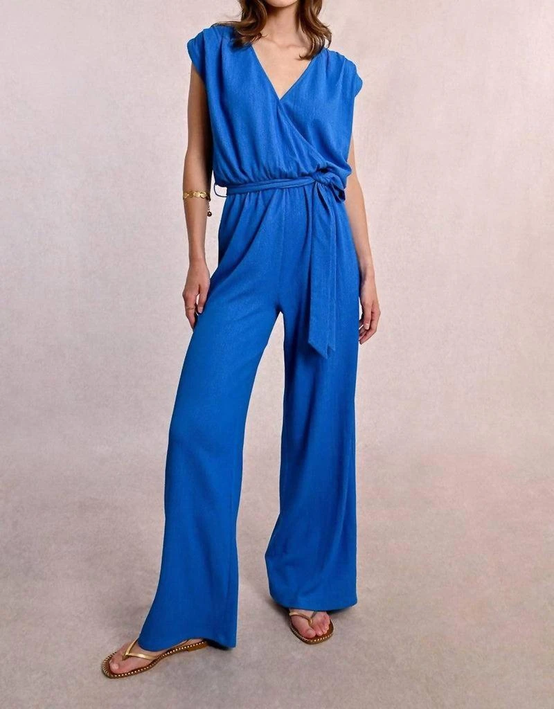 Molly Bracken Molly Bracken - Tieable Knitted Long Jumpsuit