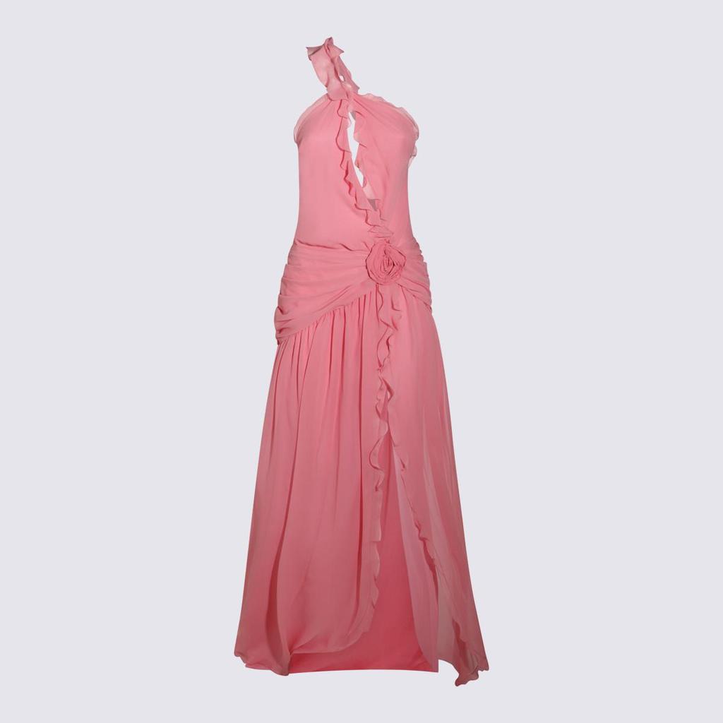 【BLUMARINE】PINK SILK DRESS BLUMARINE Blumarine Pink Silk Dress - Dresses & Skirts