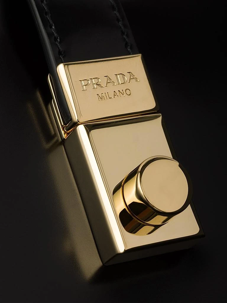 Prada Cleo Brushed Leather Shoulder Bag 5