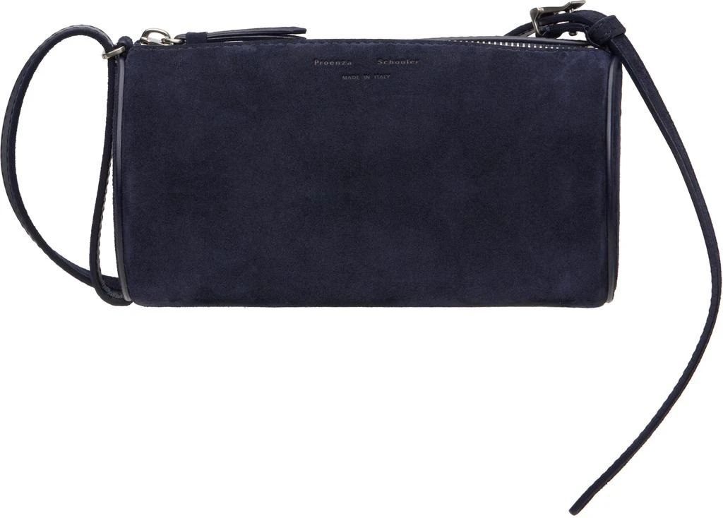 Proenza Schouler Navy Crossbody Silo Suede Bag
