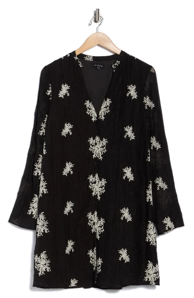 plus size embroidered shift dress Yuna Cardigan