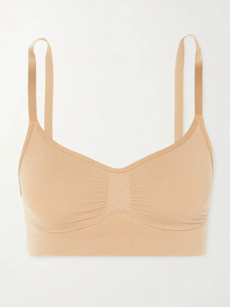 SKIMS Seamless Sculpt Bralette - Ochre - Beige