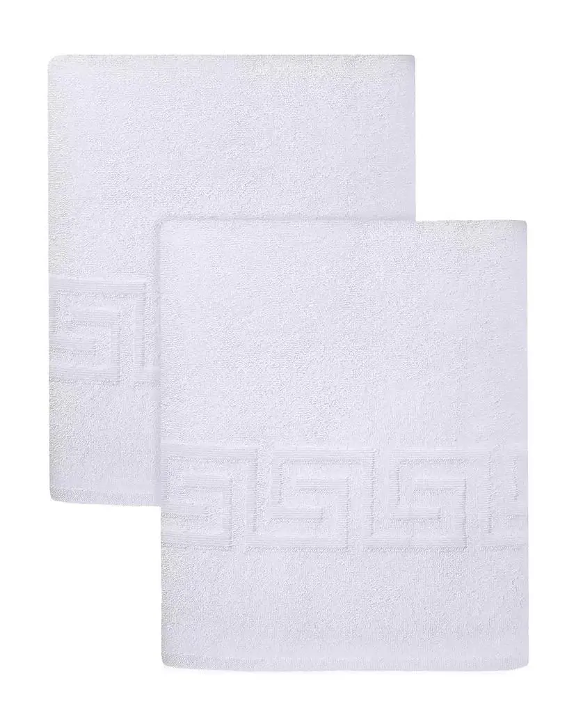 OZAN PREMIUM HOME Milos Greek Key Design Collection 100% Turkish Cotton Bath Sheet, 40" x 60"
