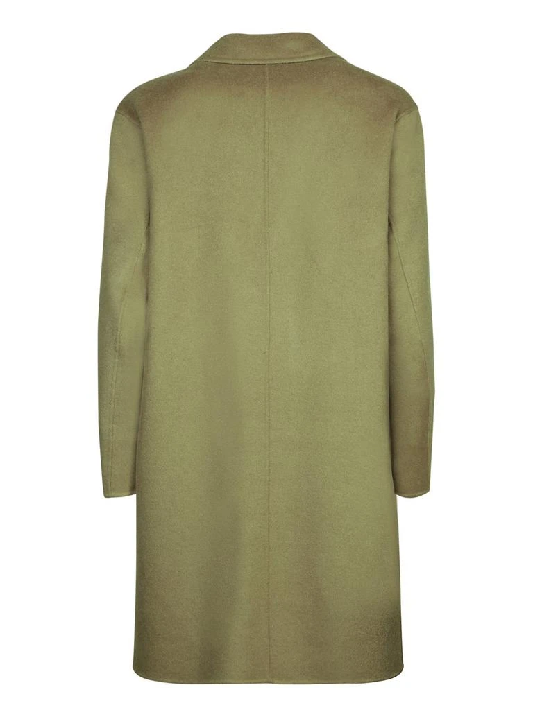 Amaranto Amaranto Long Coat with Buttoned Lapel 2
