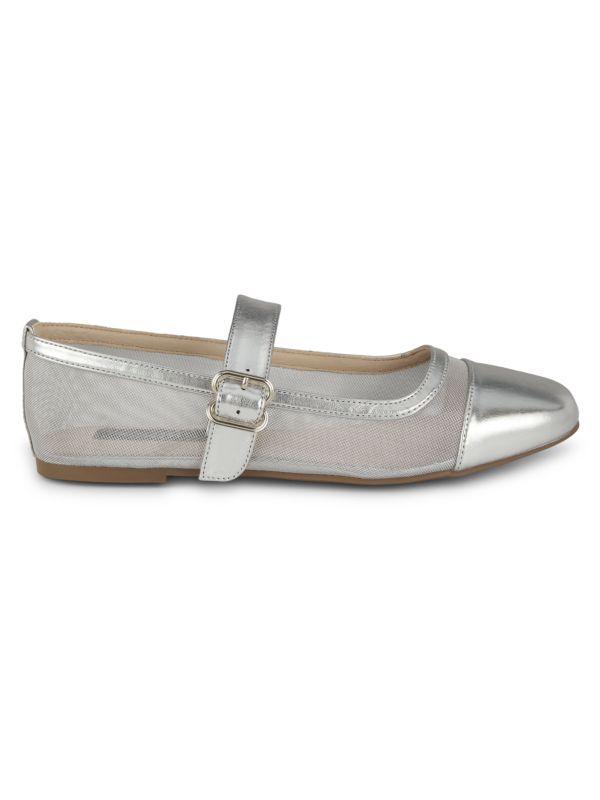 Rachel Roy Shira Metallic Ballet Flats