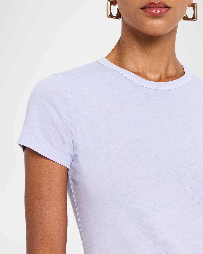 SLVRLAKE Fitted Cropped Baby Tee 5