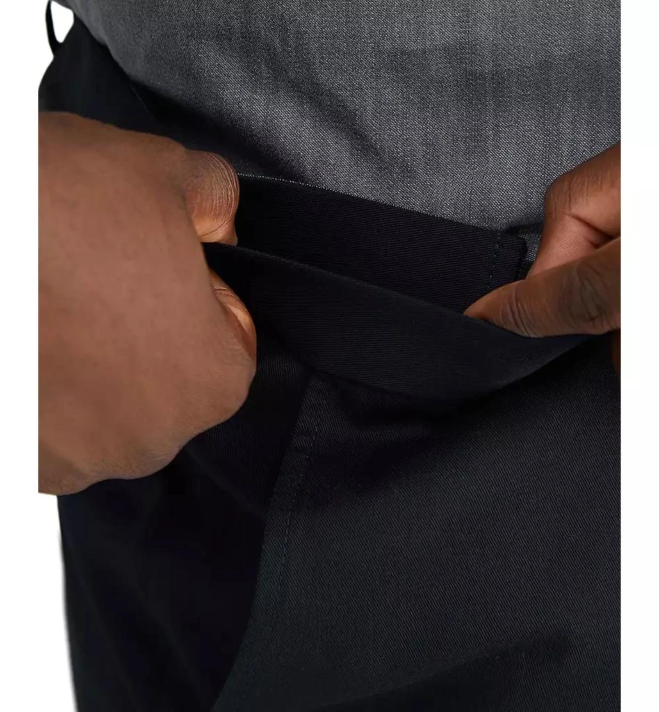 Haggar Men's Big & Tall Premium No Iron Khaki Classic Fit Flat Front Hidden Expandable Waistband Pants 6