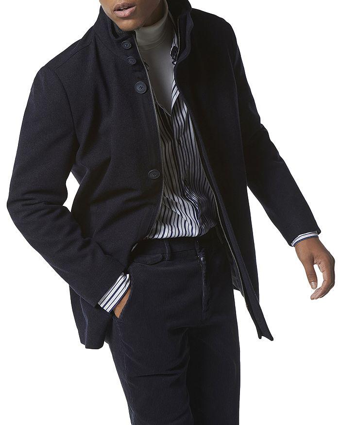 Andrew Marc Dorsey Melton Car Coat
