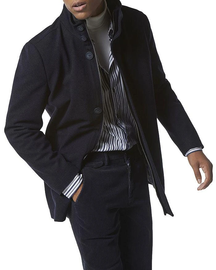 Andrew Marc Dorsey Melton Car Coat 2