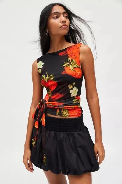 Jaded London Jaded London Dare To Drape Boatneck Top 1