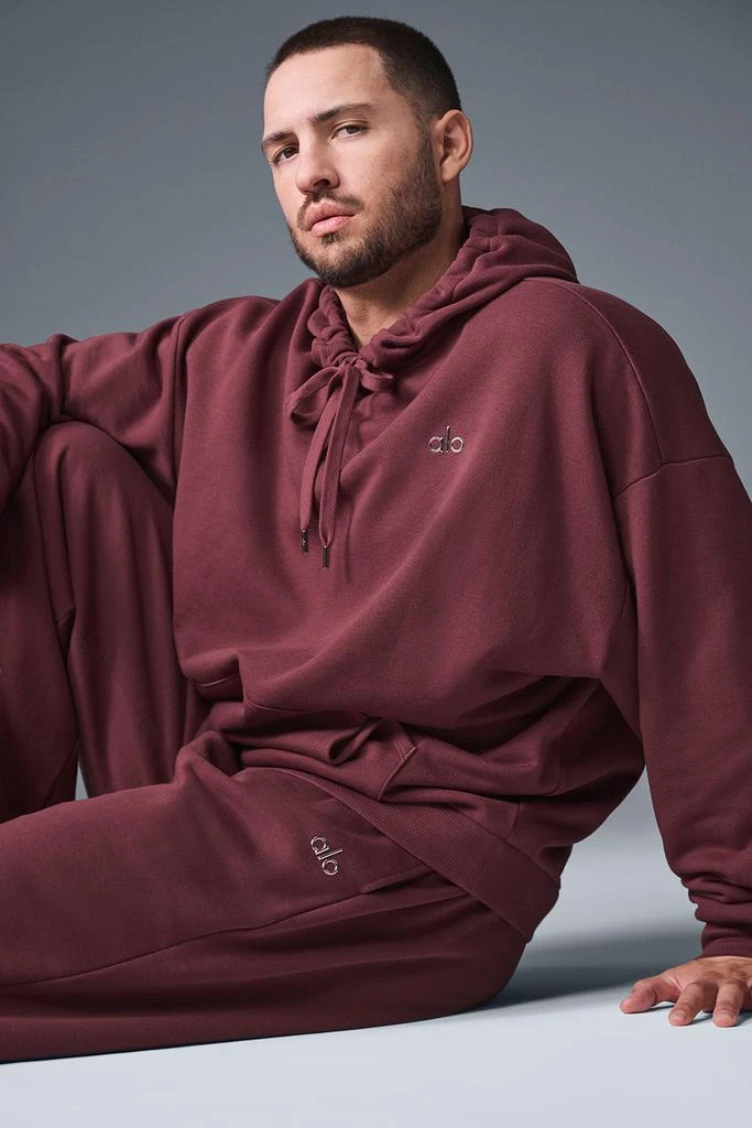 Alo Accolade Hoodie - Burgundy Truffle 4