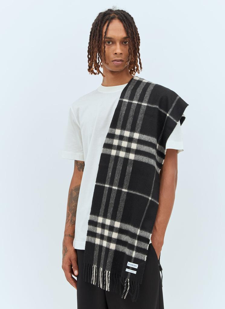 Burberry Giant Check Cashmere Scarf