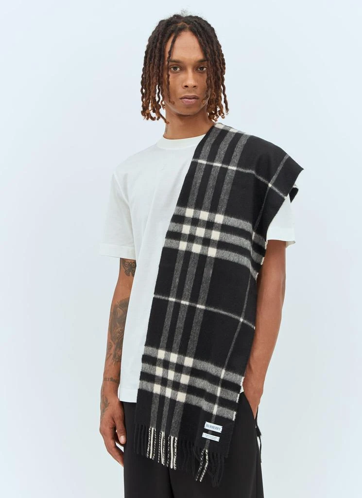 Burberry Giant Check Cashmere Scarf 1