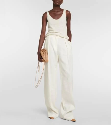 The Row Angy leather crossbody bag 5