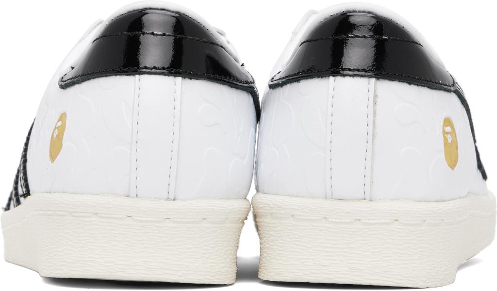 Bape White & Black adidas Originals Edition SSTR Sneakers