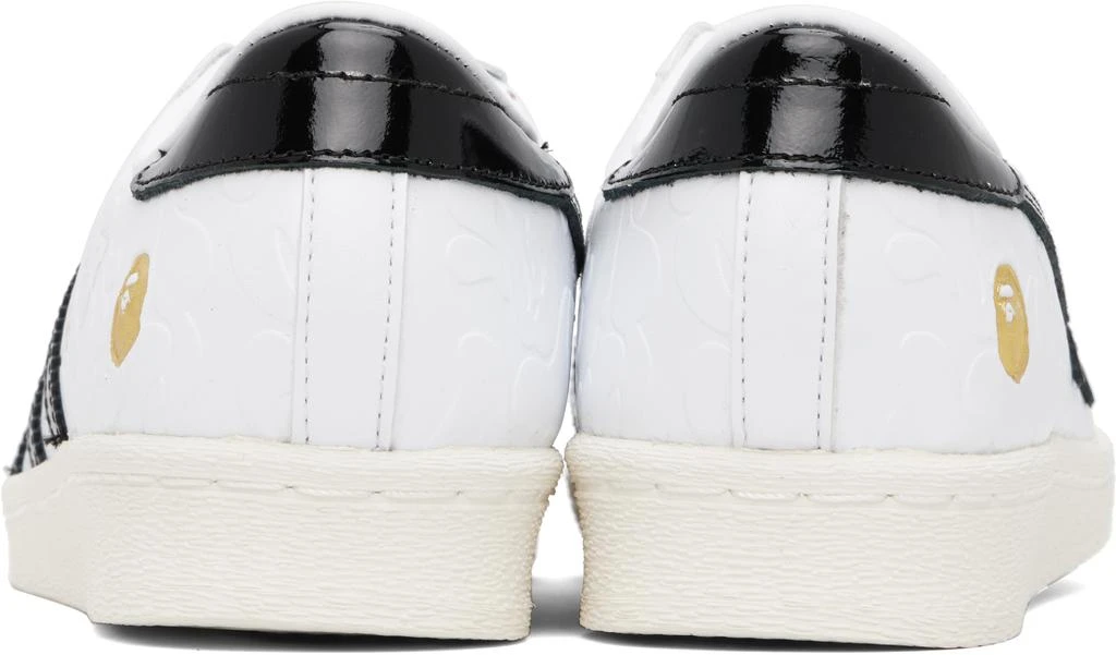 Bape White & Black adidas Originals Edition SSTR Sneakers 2