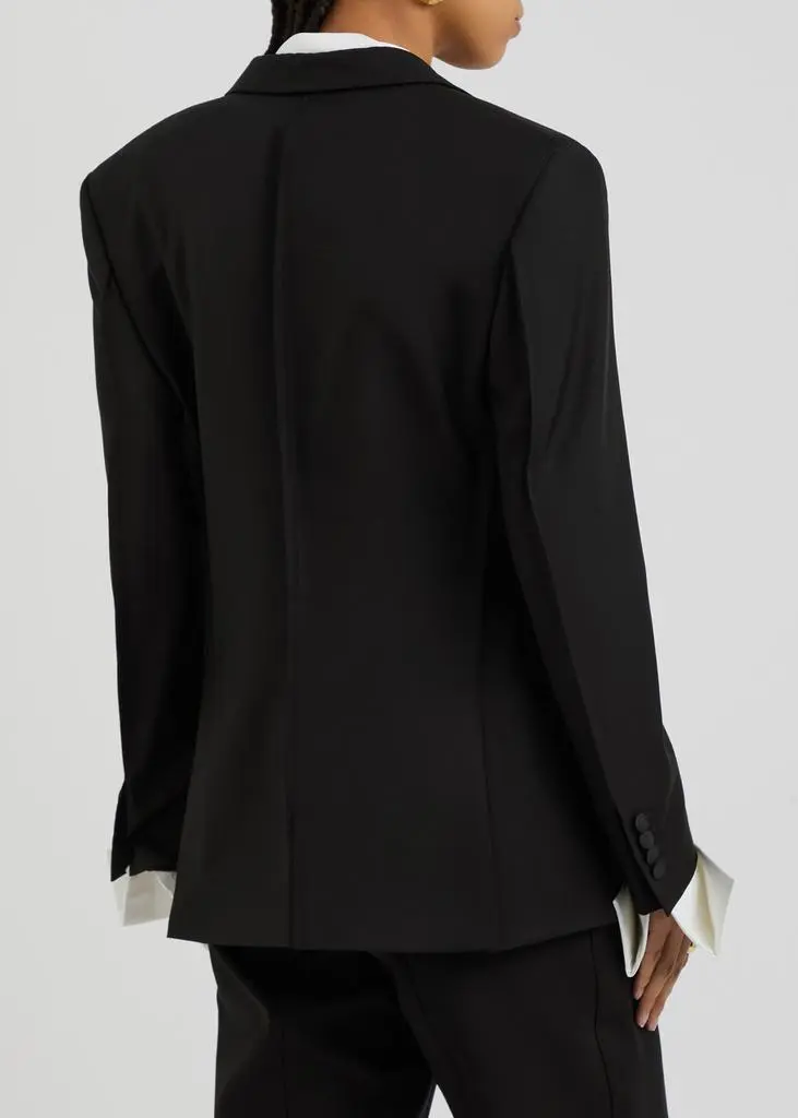 BETTTER Truman scarf-effect wool-blend blazer 3