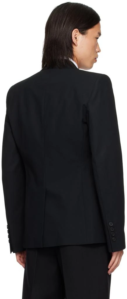 ANN DEMEULEMEESTER Black Fitted Blazer 3