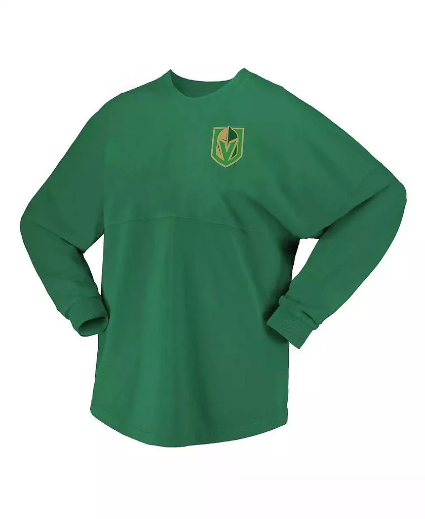 Fanatics Branded Women's Kelly Green Vegas Golden Knights St. Patrick's Day Spirit Jersey T-Shirt 3
