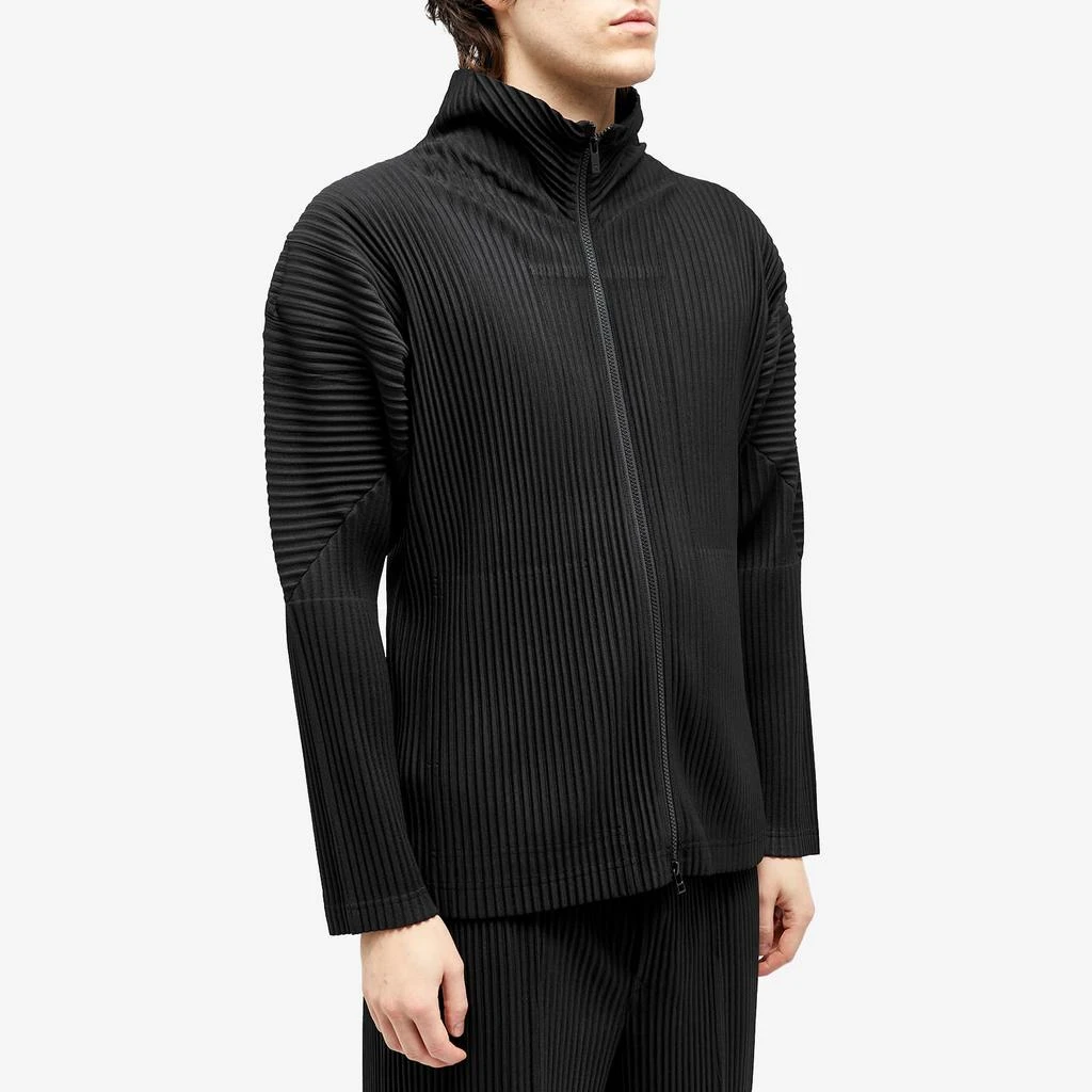 Homme Plissé Issey Miyake Homme Plissé Issey Miyake Pleated Zip Up Jacket 2