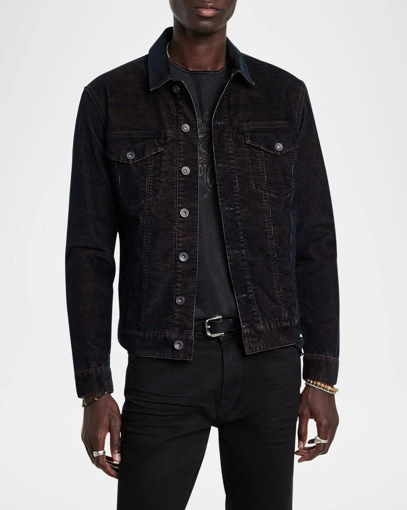 John Varvatos Men's Dallas Denim Jacket 4