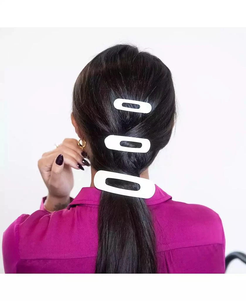 Headbands of Hope Mixed Size Flat Lay Clip Set - Cream 2