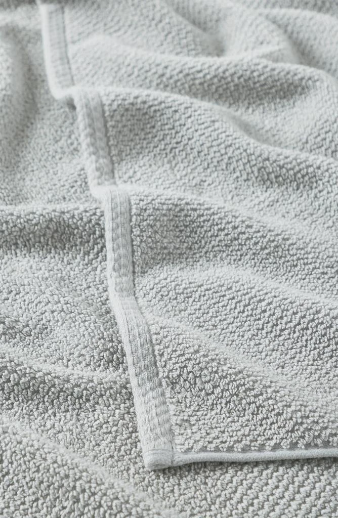 Woven & Weft Cotton 4-Pack Textured Bath Towel Set 3