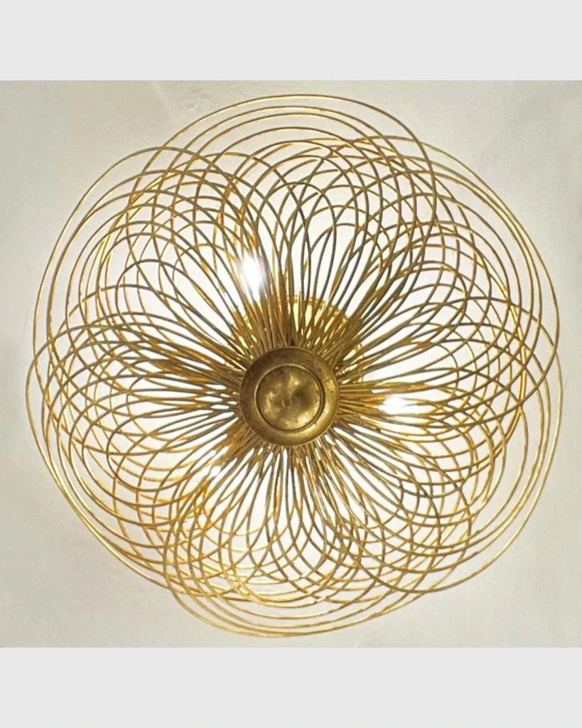Crystorama Doral 3-Light Semi-Flush Mount 5