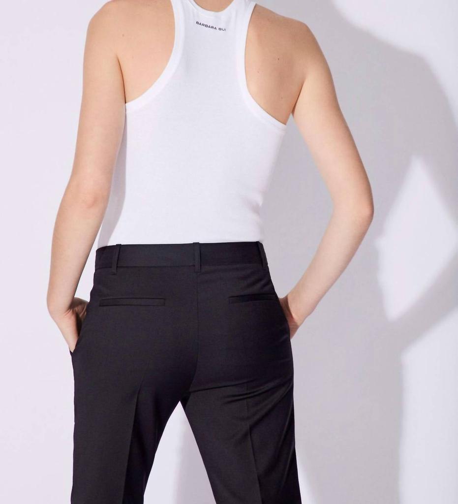 BARBARA BUI Barbara Bui - Halterneck Ribbed Jersey Tank Top