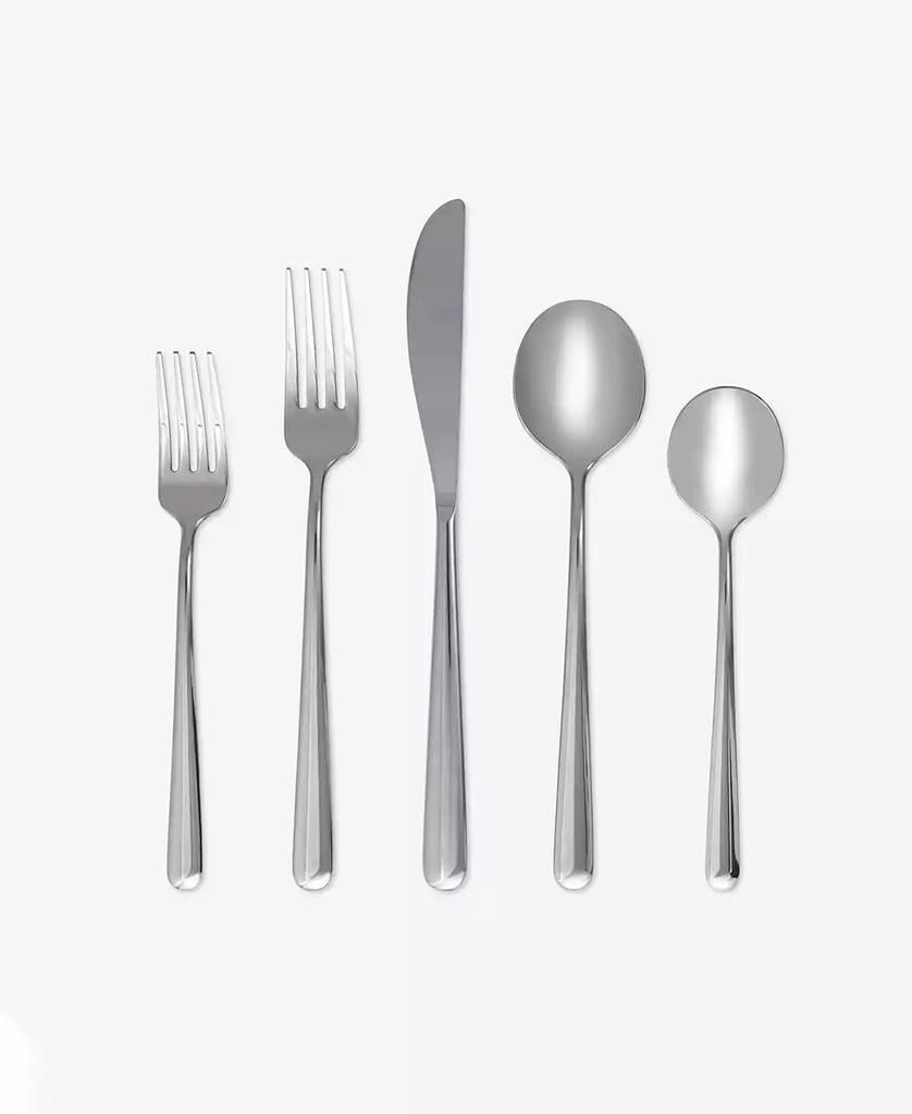 Cambridge Silversmiths Lorenn Mirror 20 Piece 18/10 Stainless Steel Flatware Set, Service for 4