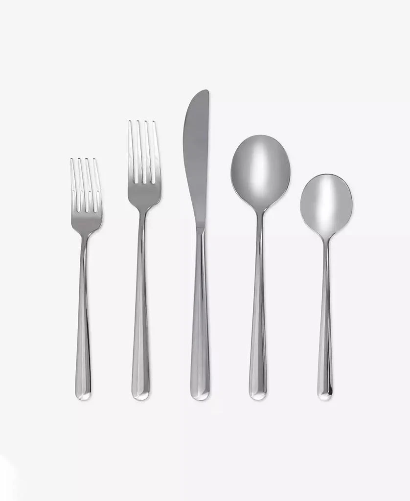 Cambridge Silversmiths Lorenn Mirror 20 Piece 18/10 Stainless Steel Flatware Set, Service for 4 1
