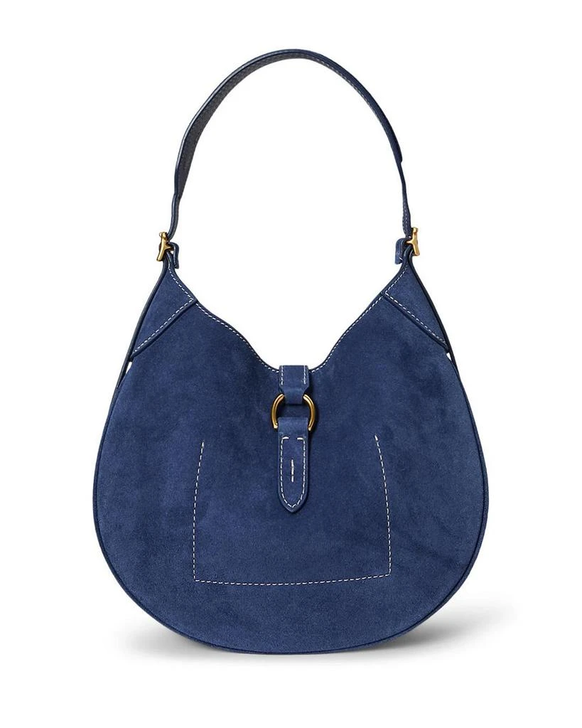 Ralph Lauren Polo ID Suede Small Shoulder Bag 6