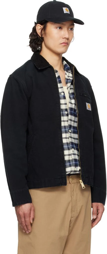 Carhartt WIP Black Detroit Jacket 2