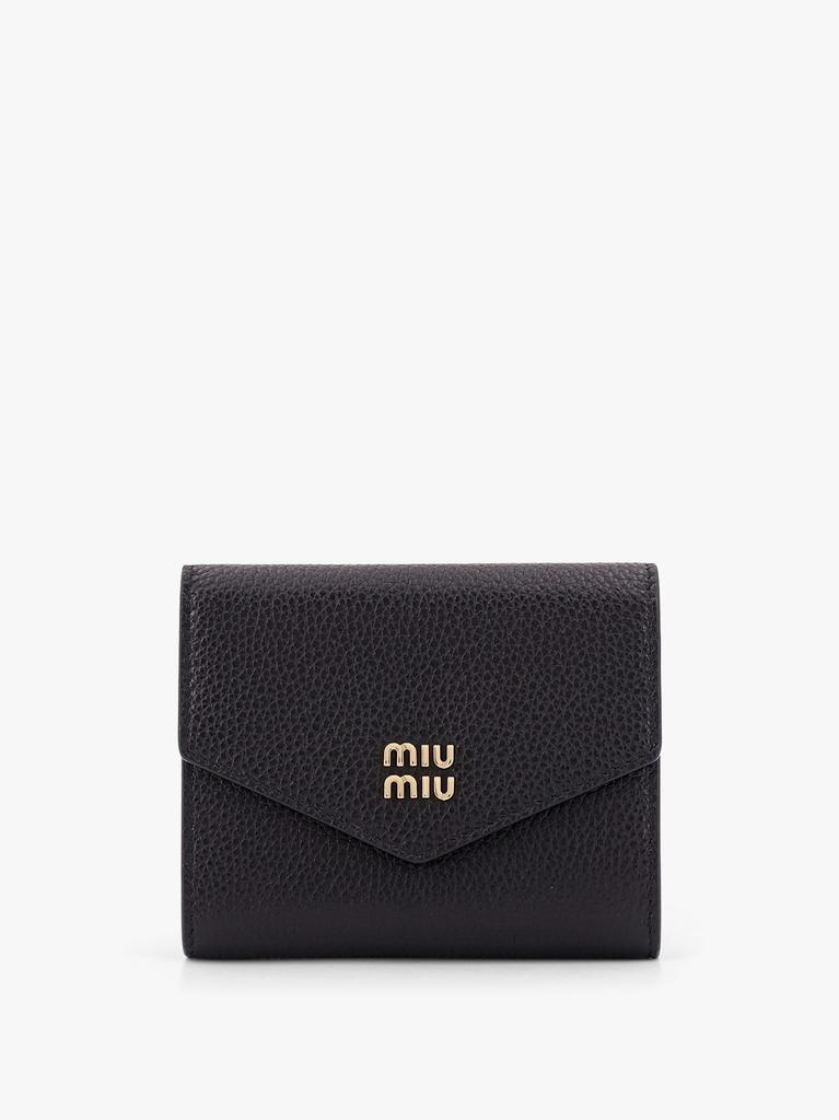 Shop Leather small wallet with metal logo lettering on Sale