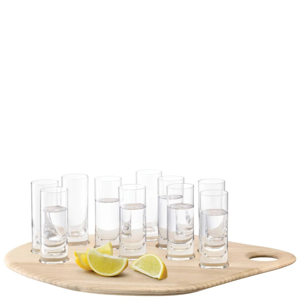 LSA International Palette tapas set - ash-porcelain w31.cm-l32.3cm 1