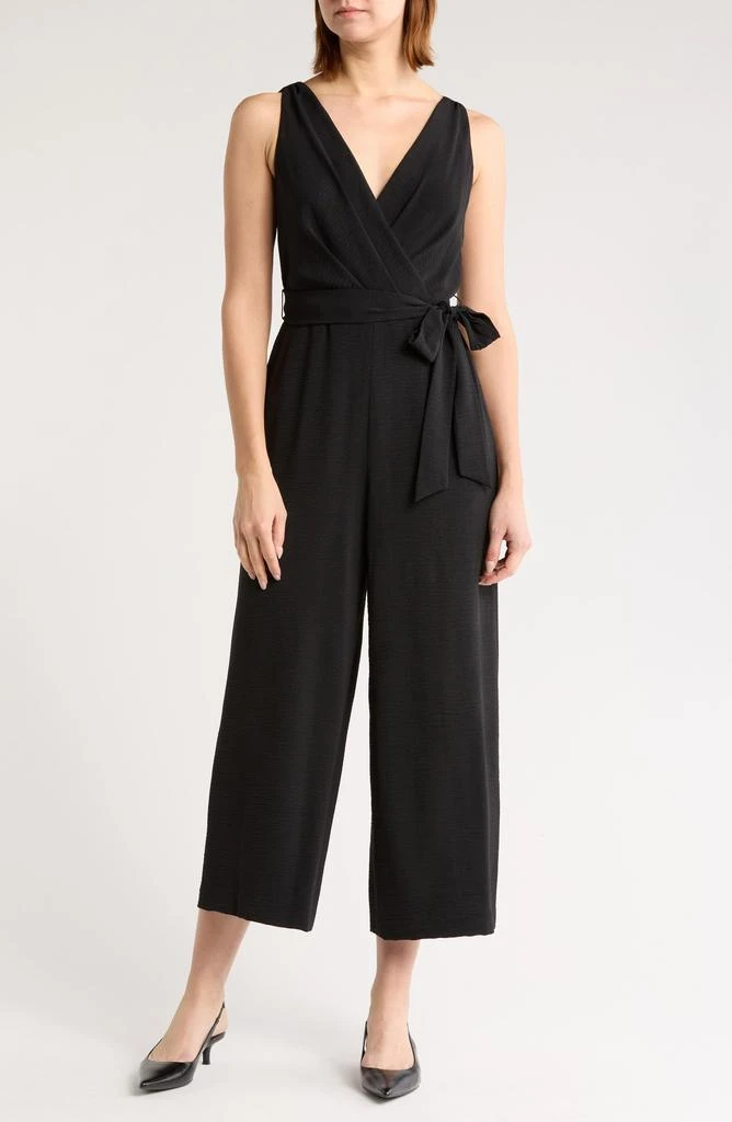 DKNY Sleeveless Tie Waist Jumpsuit 1