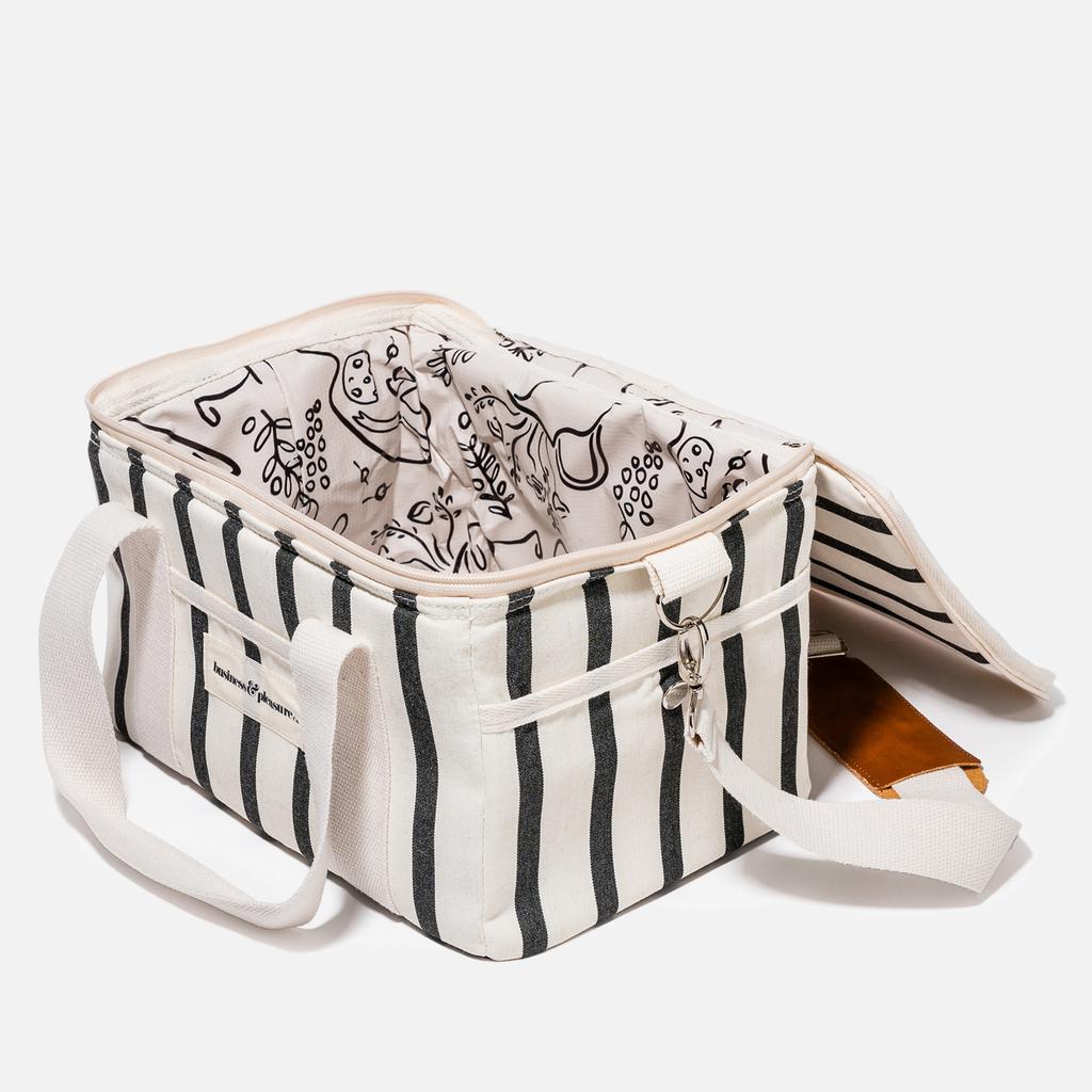 Business & Pleasure Premium Cooler Bag - Monaco Black Stripe